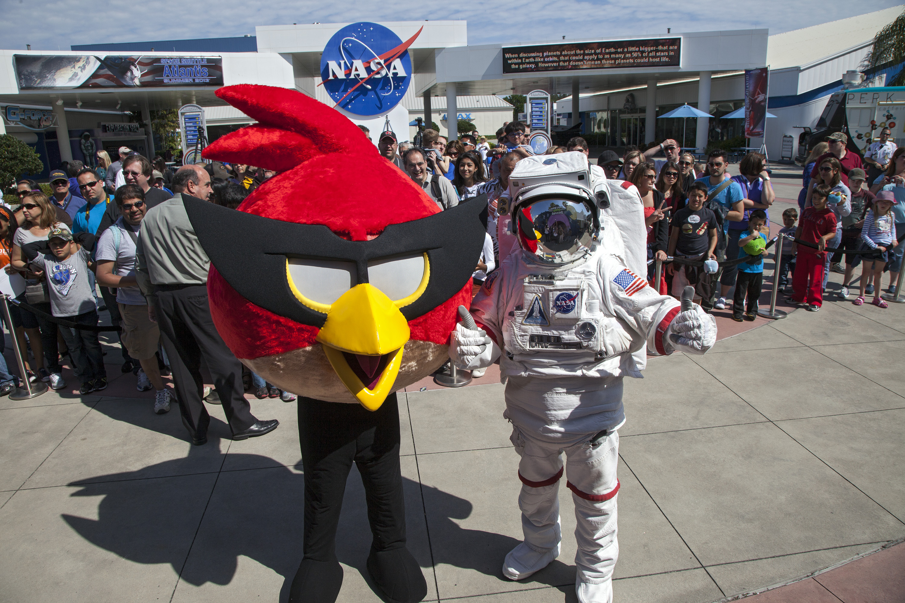Angry Birds Invade NASA's Kennedy Space Center